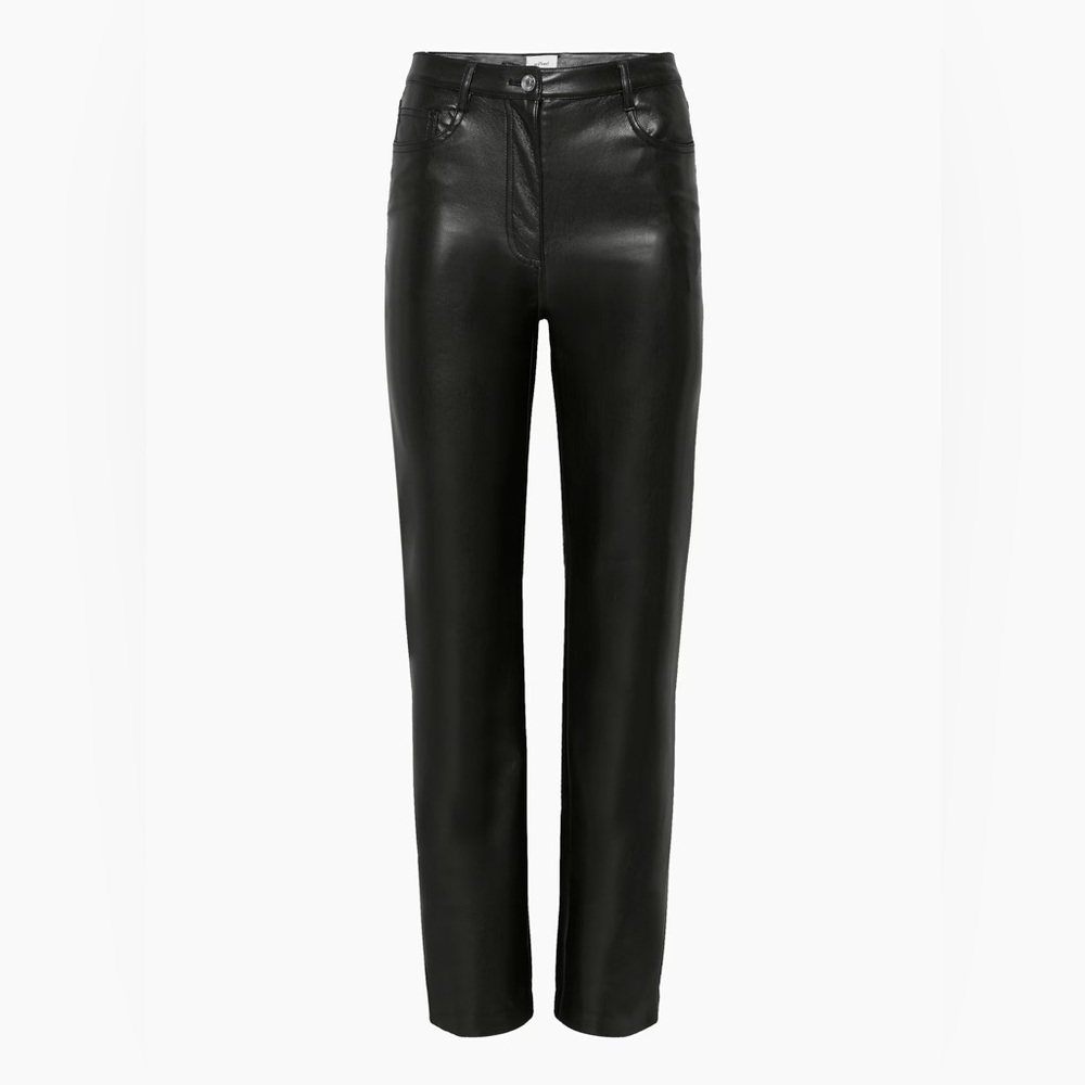 Black Leather Pants